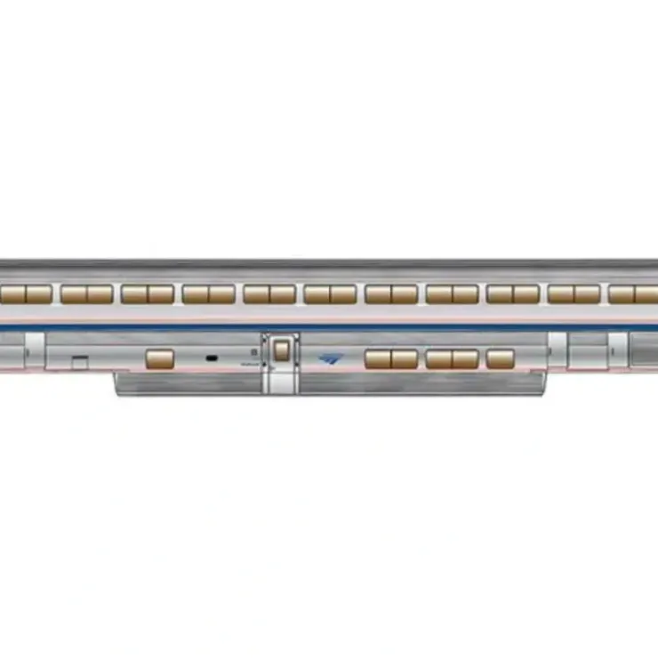 Walthers 920-11023 HO Amtrak 85' Pullman-Standard Superliner Sleeper (Phase Ivb) - Your Source for Gaming Essentials* Trains