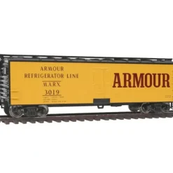 Walthers 910-3609 HO Armour Refrigerator 40' 2-Sheathed Reefer Steel Roof #3019 - Your Source for Gaming Essentials* Trains
