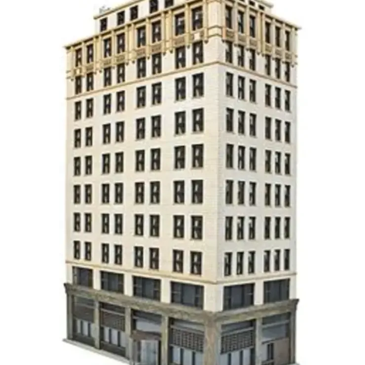 Walthers 933-3764 HO Ashmore Hotel Cornerstone Building Kit - Your Source for Gaming Essentials* Trains