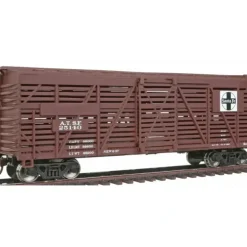 Walthers 931-1681 HO Atchison, Topeka & Santa Fe 40' Stock Car - Ready to Run - Your Source for Gaming Essentials* Trains