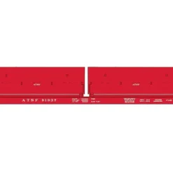 Walthers 920-105206 HO Atchison Topeka & Santa Fe 50' Evans Coil Car RTR #91937 - Your Source for Gaming Essentials* Trains