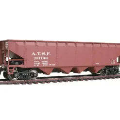 Walthers 931-1651 HO Atchison, Topeka & Santa Fe Offset Quad Hopper RTR - Your Source for Gaming Essentials* Trains
