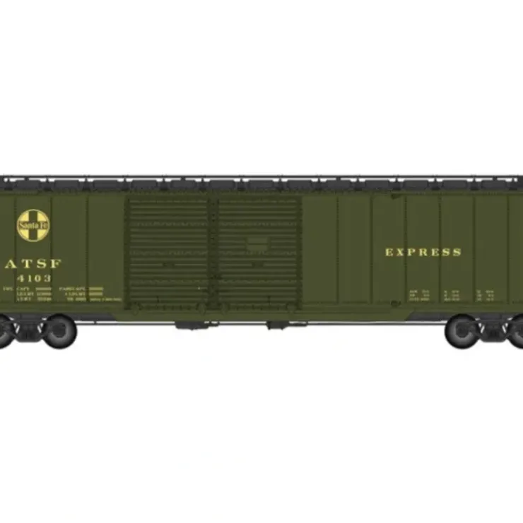 Walthers 920-101660 HO ATSF 50' AAR Double-Door Express Boxcar #4103 - Your Source for Gaming Essentials* Trains
