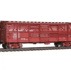 Walthers 920-108801 HO Baltimore & Ohio 40' Mather Stock Car RTR #110011 - Your Source for Gaming Essentials* Trains