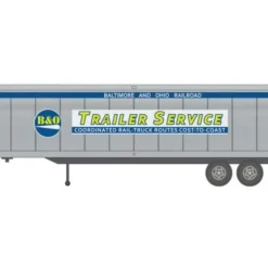 Walthers 949-2315 HO Baltimore & Ohio 40' Trailer (Pack of 2) - Your Source for Gaming Essentials* Trains