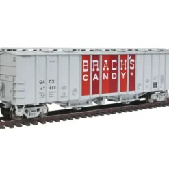 Walthers 910-7210 HO Brach's Candy GACX 50' 2-Bay Airslide Covered Hopper #47486 - Your Source for Gaming Essentials* Trains