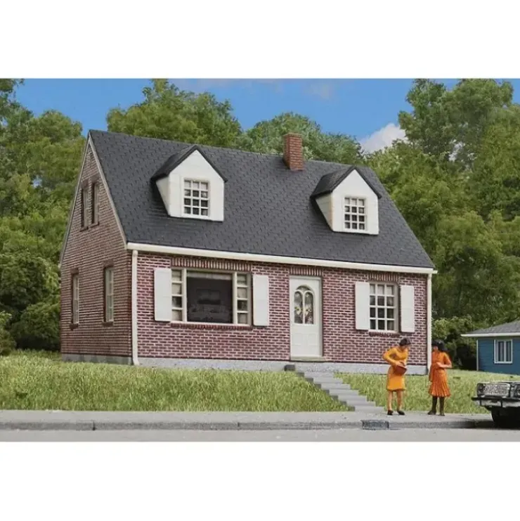 Walthers 933-3774 HO Brick Cape Cod House Kit - Your Source for Gaming Essentials* Trains