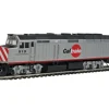 Walthers 910-9458 HO Caltrain EMD F40PH Diesel Locomotive Standard DC #919 - Your Source for Gaming Essentials* Trains