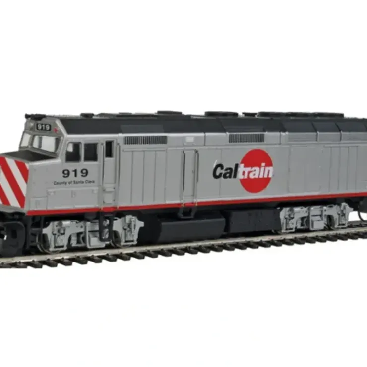Walthers 910-9458 HO Caltrain EMD F40PH Diesel Locomotive Standard DC #919 - Your Source for Gaming Essentials* Trains