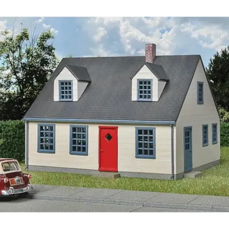 Walthers 933-3776 HO Cape Cod House Building Kit - Your Source for Gaming Essentials* Trains