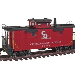 Walthers 920-103156 HO Chesapeake & Ohio 25' Wood Caboose - Ready to Run #90860 - Your Source for Gaming Essentials* Trains