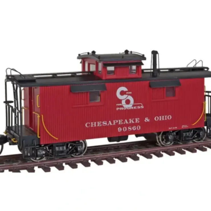 Walthers 920-103156 HO Chesapeake & Ohio 25' Wood Caboose - Ready to Run #90860 - Your Source for Gaming Essentials* Trains