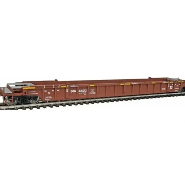 Walthers 910-55051 HO CN/GTW NSC 3-Unit Drawbar-Connected Well Cars (Set of 3) MT/Box - Your Source for Gaming Essentials* Trains
