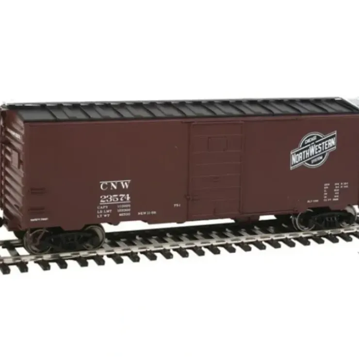 Walthers 910-2352 HO CNW (Ball & Bar Logo) 40' PS-1 Boxcar #23574 - Your Source for Gaming Essentials* Trains