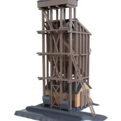 Walthers 931-910 HO Coaling Tower 6 x 6" 15.3 x 15.3 cm Kit - Your Source for Gaming Essentials* Trains