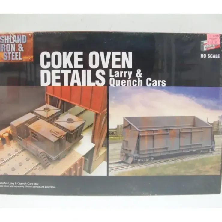 Walthers 933-2964 HO Coke Oven Details Larry & Quench Cars Building Kit - Your Source for Gaming Essentials* Trains