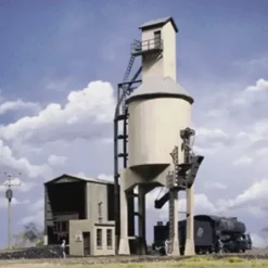 Walthers 933-3042 HO Concrete Coaling Tower Building Kit - Your Source for Gaming Essentials* Trains
