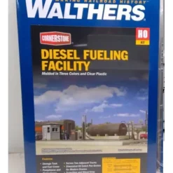 Walthers 933-2908 HO Cornerstone Series Diesel Fueling Facility Building Kit - Your Source for Gaming Essentials* Trains