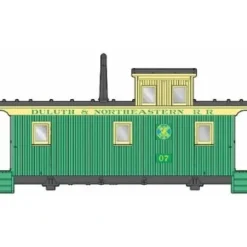 Walthers 932-7687 HO DMIR G2 Wood Caboose D&NE #07 - Your Source for Gaming Essentials* Trains