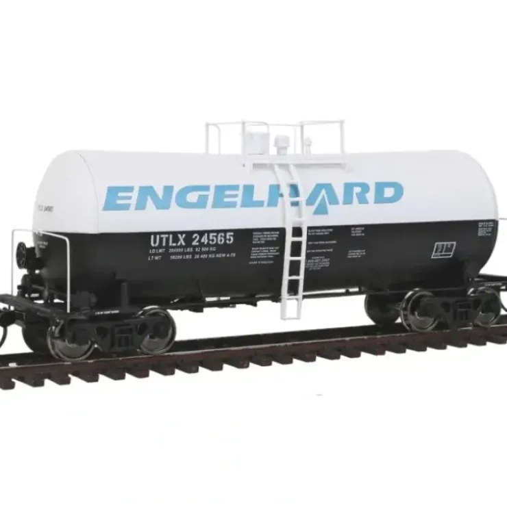 Walthers 920-100122 HO Engelhard 40' UTLX Funnel Flow Tank Car #24565 - Your Source for Gaming Essentials* Trains