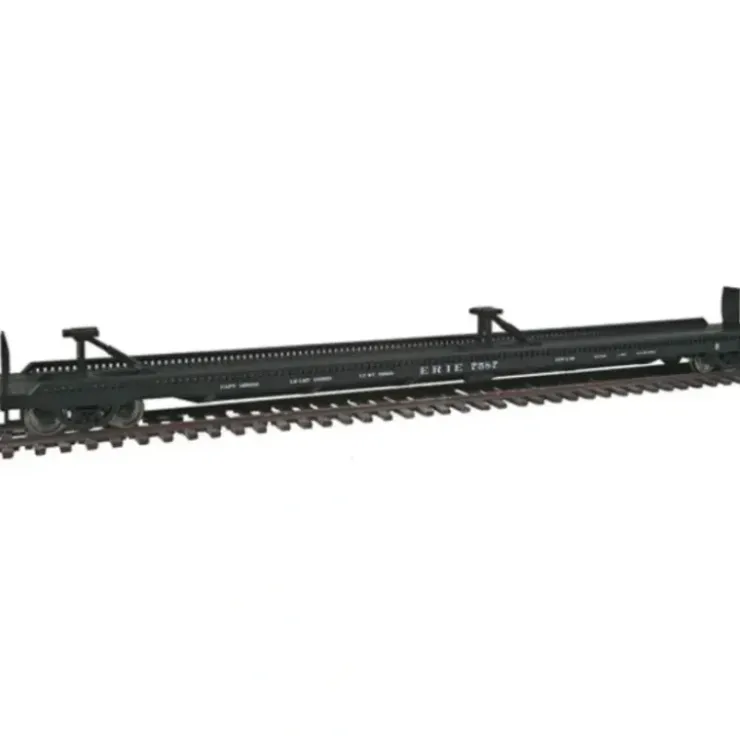 Walthers 910-5204 HO Erie 75' Piggyback Flatcar - Ready to Run #7587 - Your Source for Gaming Essentials* Trains