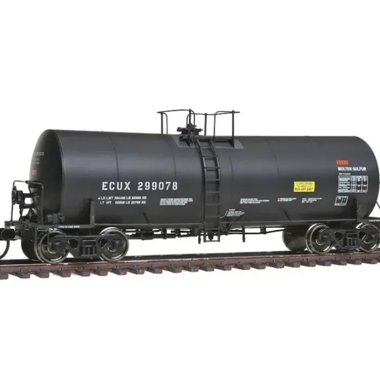 Walthers 920-100013 HO Exxon Mobil ECUX 40' Trinity 14000G Sulfur Tank Car - Your Source for Gaming Essentials* Trains