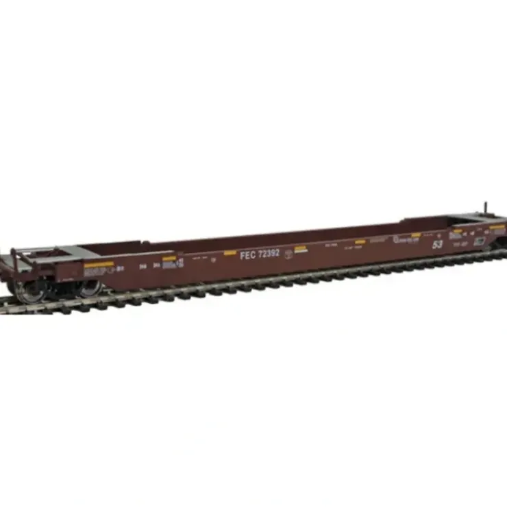 Walthers 920-109005 HO FEC Gunderson Rebuilt All-Purpose 53' Well Car #72392 - Your Source for Gaming Essentials* Trains