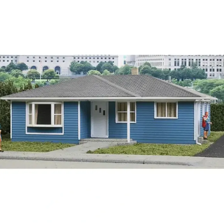 Walthers 933-3775 HO Framed Ranch Tract House Kit - Your Source for Gaming Essentials* Trains