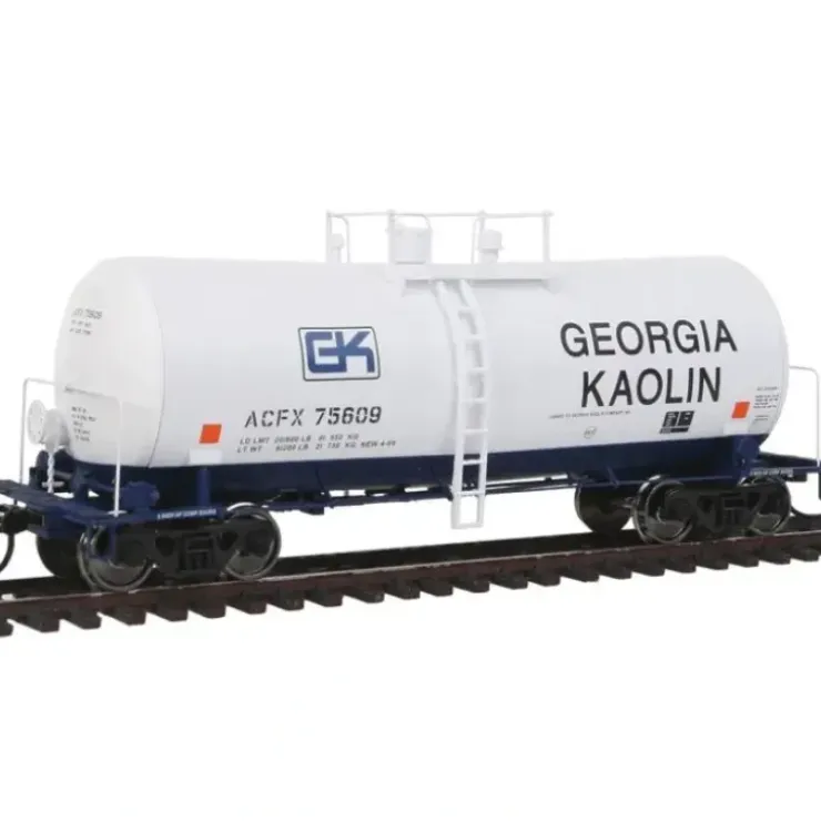 Walthers 920-100124 HO Georgia Kaolin UTLX 40' Funnel Flow Tank Car #75609 - Your Source for Gaming Essentials* Trains