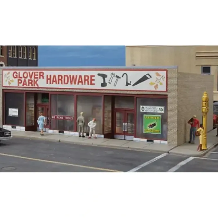 Walthers 933-3465 HO Glover Park Hardware Structure Kit - Your Source for Gaming Essentials* Trains