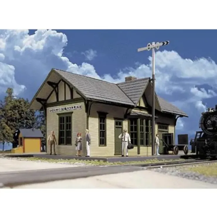 Walthers 933-3532 HO Golden Valley Depot Kit - Your Source for Gaming Essentials* Trains