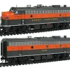 Walthers 920-47706 HO Great Northern EMD F7A-B Set Standard DC #370A, 372B - Your Source for Gaming Essentials* Trains