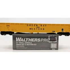 Walthers 920-105504 HO Green Bay & Western 53' Thrall Gondola - Ready to Run #33 - Your Source for Gaming Essentials* Trains