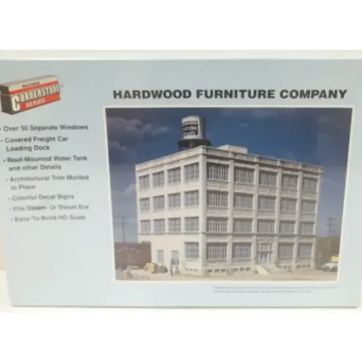 Walthers 933-3044 HO Hardwood Furniture Company Building Kit - Your Source for Gaming Essentials* Trains