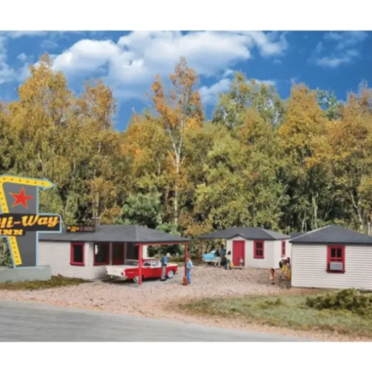 Walthers 933-3481 HO Hi-Way Inn Building Kit - Your Source for Gaming Essentials* Trains