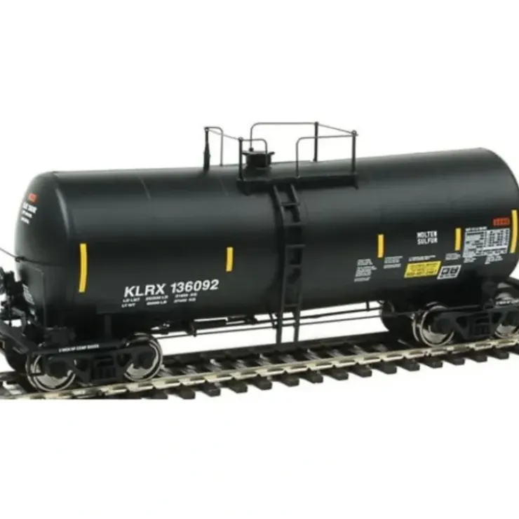 Walthers 920-100136 HO KLRX 40' UTLX 16,000-Gallon Funnel-Flow Tank Car #136192 - Your Source for Gaming Essentials* Trains