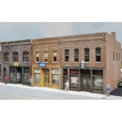 Walthers 933-4040 HO Merchant's Row IV Building Kit - Your Source for Gaming Essentials* Trains