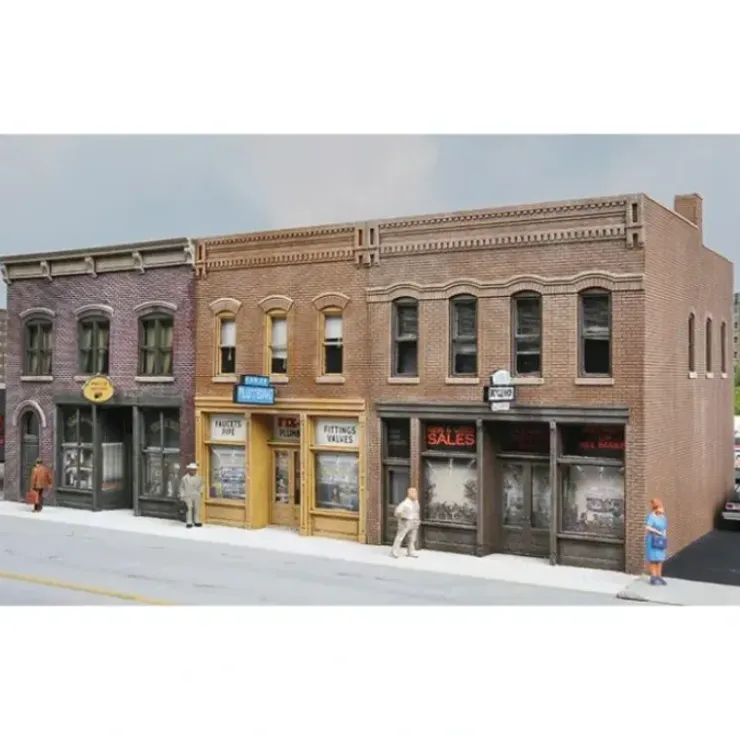 Walthers 933-4040 HO Merchant's Row IV Building Kit - Your Source for Gaming Essentials* Trains