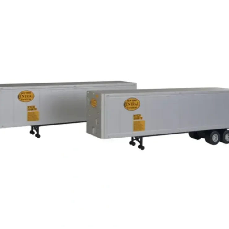 Walthers 949-2309 HO New York Central 40' Trailer 2-Pack - Assembled - Your Source for Gaming Essentials* Trains