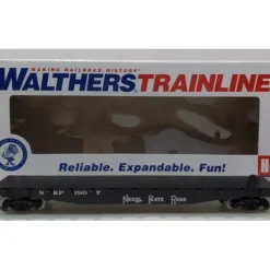 Walthers 931-1607 HO Nickel Plate Road Flatcar - Ready to Run #1907 - Your Source for Gaming Essentials* Trains