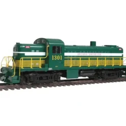 Walthers 910-9023 HO Ontario Northland Alco RS2 DC Green/Yellow/White #1301 - Your Source for Gaming Essentials* Trains