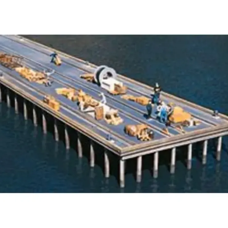 Walthers 933-3154 HO Pier Add-On Structure Building Kit - Your Source for Gaming Essentials* Trains
