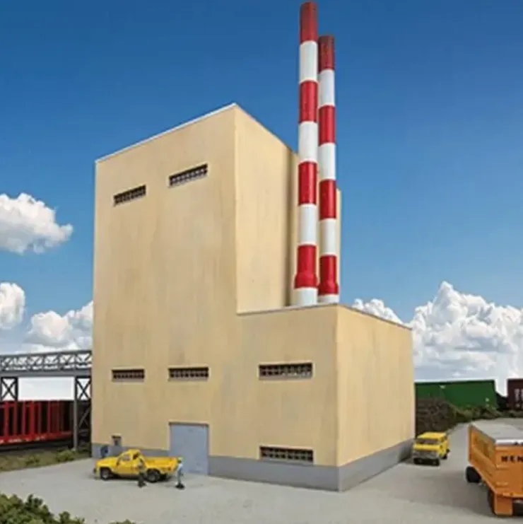Walthers 933-3901 HO Recovery Boiler House Industrial Building Kit - Your Source for Gaming Essentials* Trains