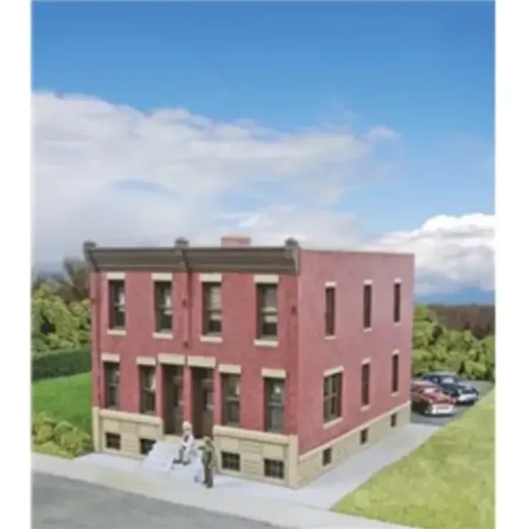 Walthers 933-3778 HO Row House Building Kit - Your Source for Gaming Essentials* Trains