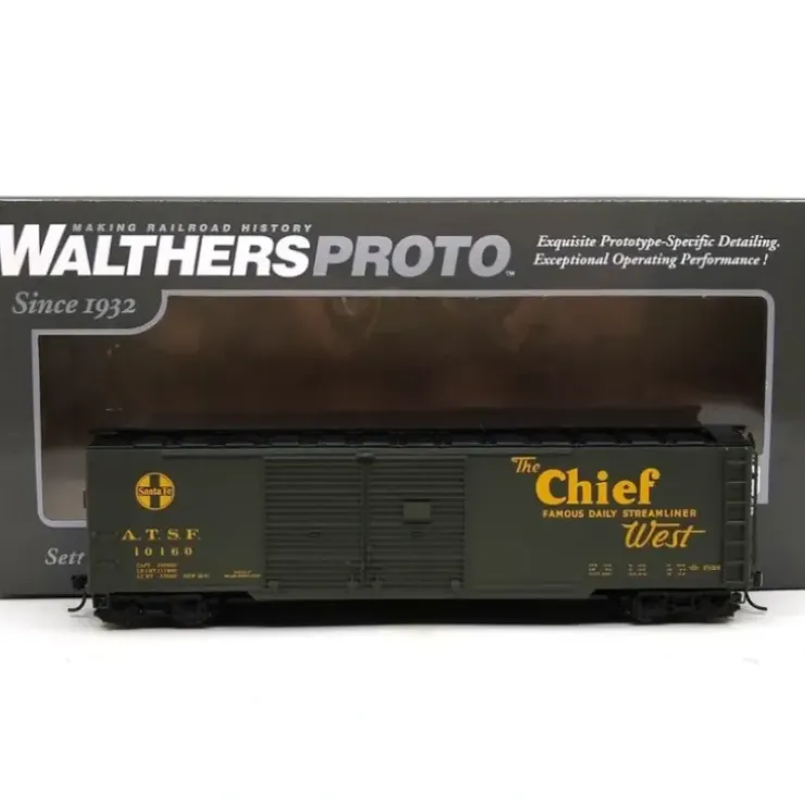 Walthers 920-101658 HO Santa Fe 50' AAR Double-Door Express Boxcar #10160 - Your Source for Gaming Essentials* Trains