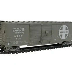 Walthers 920-101662 HO Santa Fe 50' AAR Double-Door Express Boxcar RTR #4167 - Your Source for Gaming Essentials* Trains