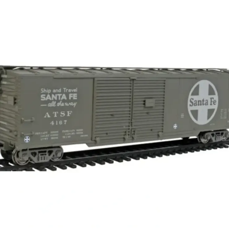 Walthers 920-101662 HO Santa Fe 50' AAR Double-Door Express Boxcar RTR #4167 - Your Source for Gaming Essentials* Trains