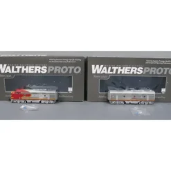 Walthers 920-47698 HO Santa Fe EMD F7A-B Set w/DC #45C,45B - Your Source for Gaming Essentials* Trains