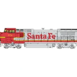 Walthers 910-19554 HO Santa Fe GE Dash 8-40BW - SoundTraxx Sound & DC #574 - Your Source for Gaming Essentials* Trains