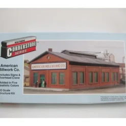 Walthers 933-3008 HO Scale American Millwork Co. Structure Kit - Your Source for Gaming Essentials* Trains
